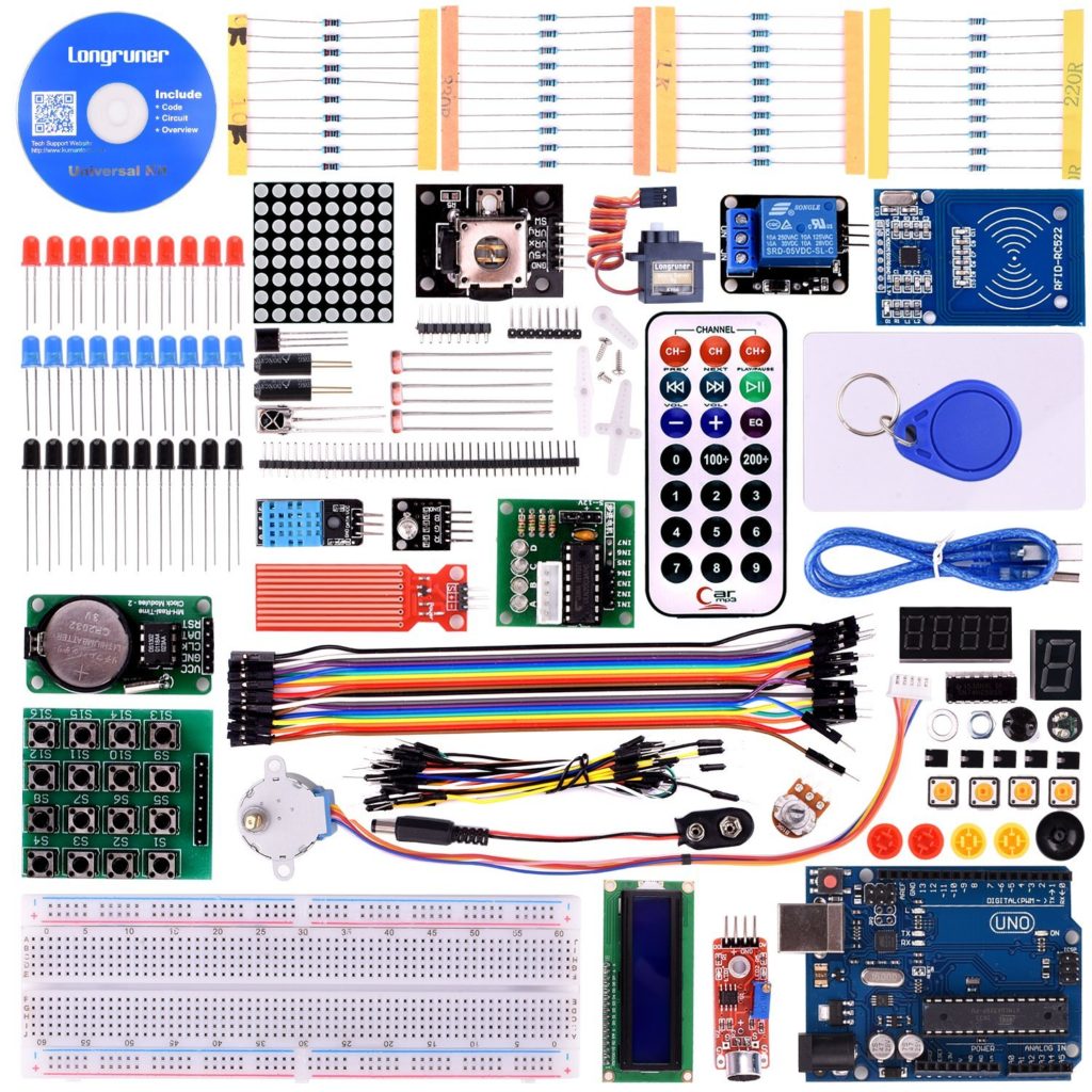 longgruner Upgrade RFID Master Starter Kit for Arduino with Tutorials