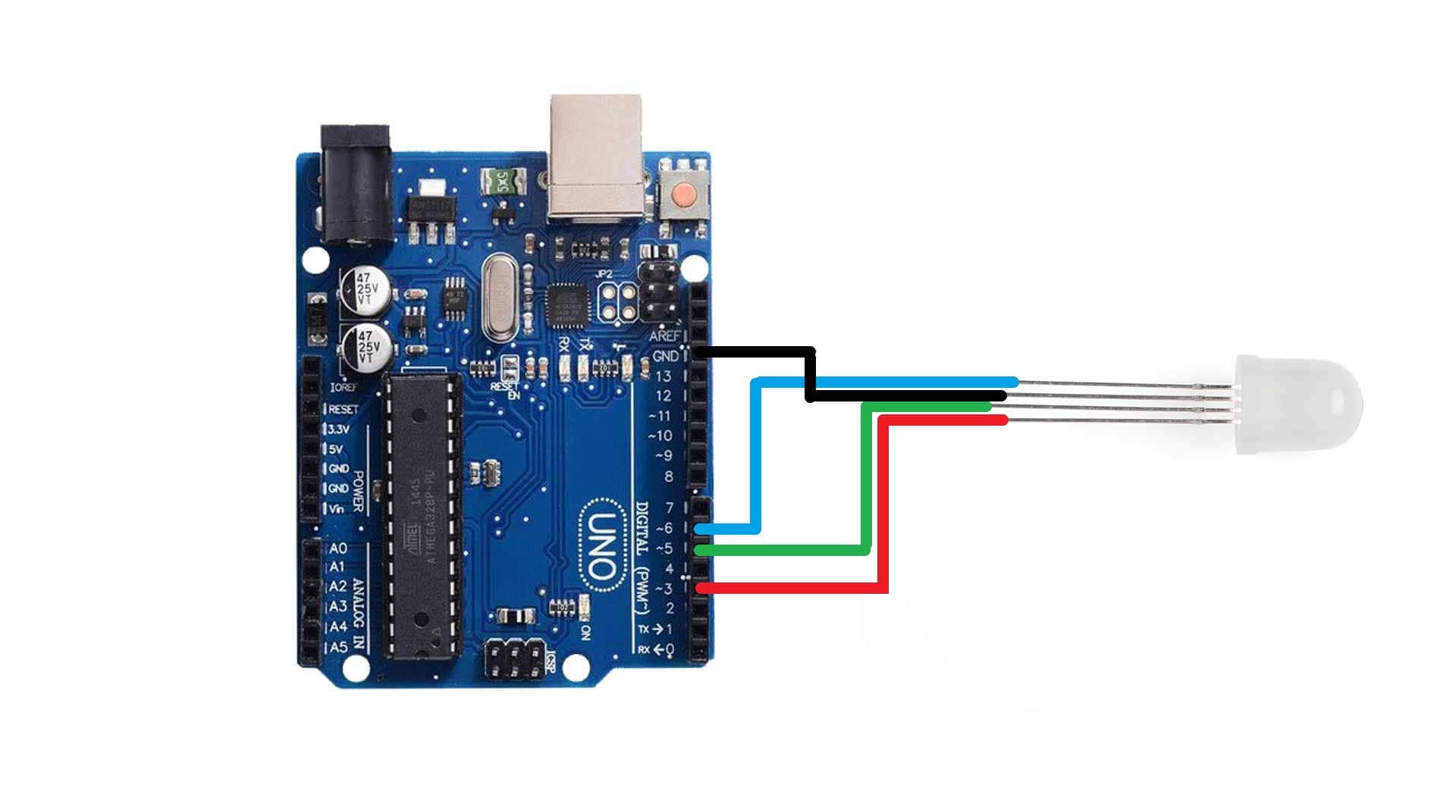 Arduino接口共阳极和共阴极rgb Led Yb体育登录